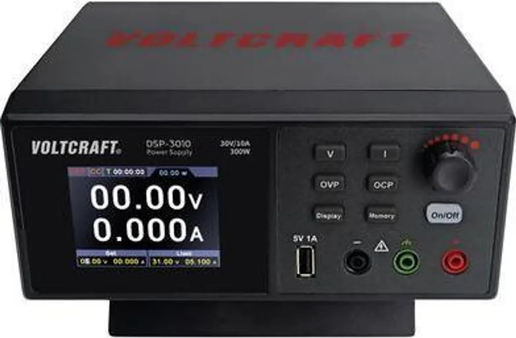 VOLTCRAFT DSP-3010 Alimentation stable 30V 10A contre les surcharges