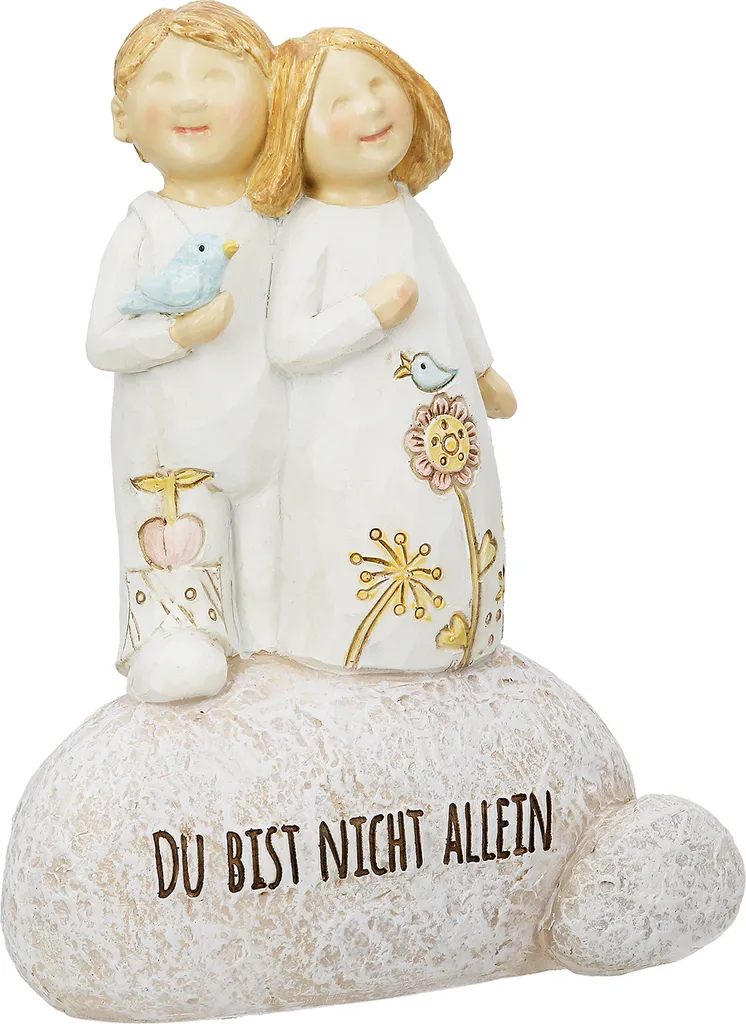 Statue Décorative Mutmacher Gilde Design Naturel 12 cm - Set de 3 pcs - 3
