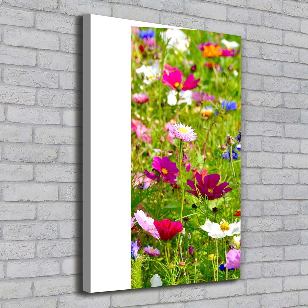 Tulup Leinwandbild - 70x100cm - Wandkunst - Drucke auf Leinwand - Leinwanddruck - Wohnzimmer Wanddekoration XXL - Wohnung Deko Kunstdrucke - Blum...