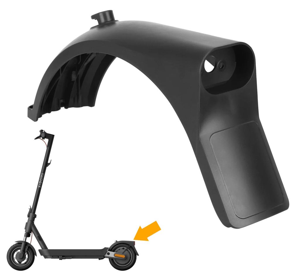 Hinterrad Schutzblech Für Xiaomi 5 Pro E-Scooter Kotflügel Produktbild 