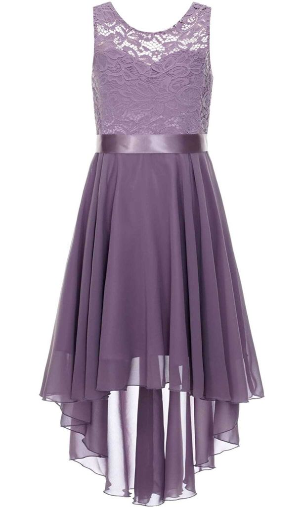 Mädchen Festtagskleid, Größe 152 – Wunderschönes Prinzessinnen- und Blumenmädchenkleid Taufkleid Hochzeits- und Partykleid