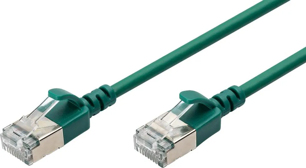 Patchkabel Digitus CAT 6A F/FTP Slim 0.5m Verde | Soluzione High-Density