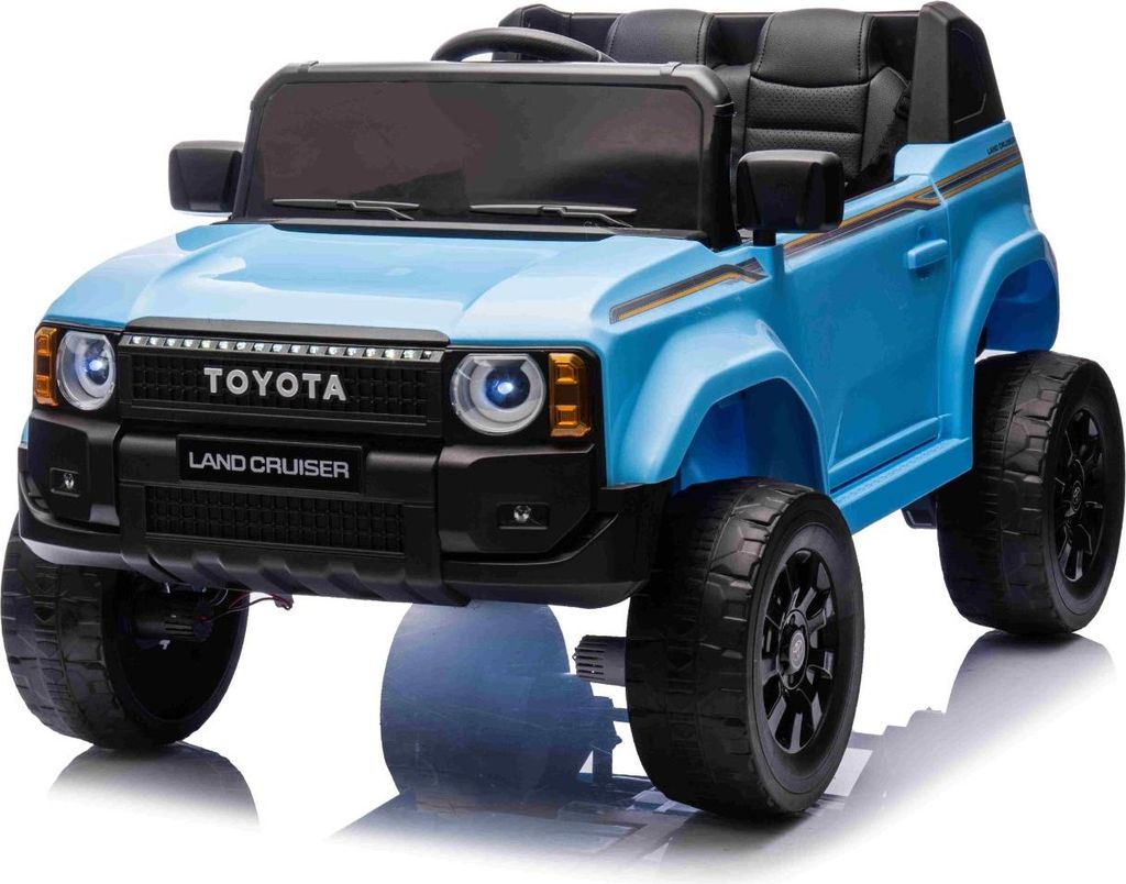 Auto elettrica per bambini Toyota Landcruiser 12V, blu, Immagine del prodotto 
