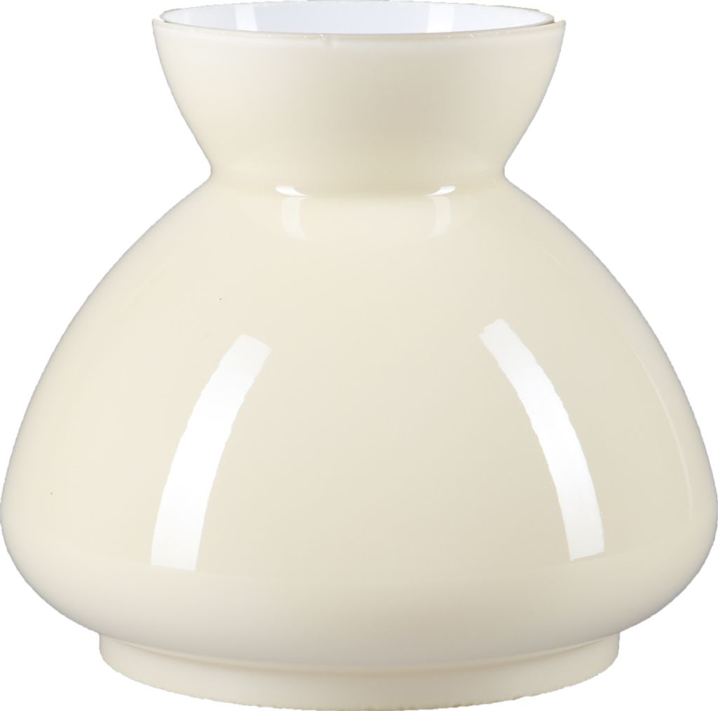 Lampenglas Ø 98mm Beige Ersatzglas Glasschirm Leuchtenglas rund