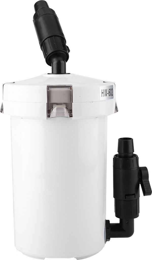 Aquarium -Fischtank externer Kanisterfiltertisch Stummschaltfilter Eimer (HW -602)