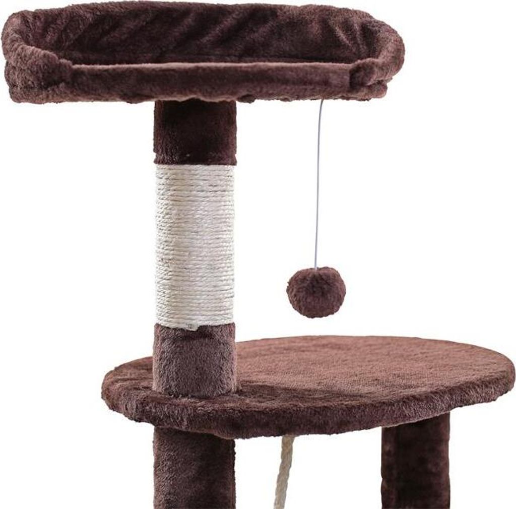 Kratzbaum Katzenbaum Katzenkratzbaum 112 cm Kletterbaum Produktbild 7