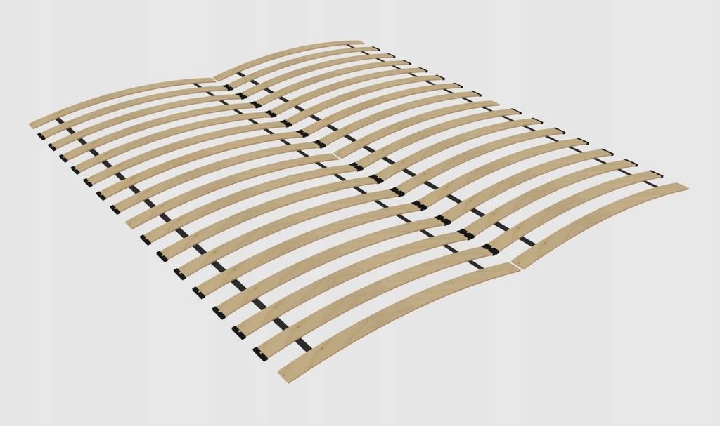 BDW Holztech Rollrost Flex, 32 Leisten, Extra stark, 160x200