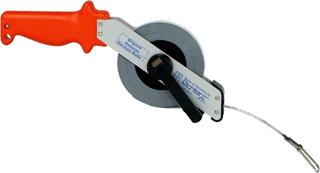 Bandmass 50 m Stahl, Alu-Rahmen