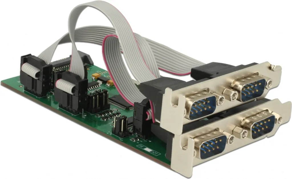 Carte PCIe RS-232 Triple Port avec Interface TTL pour Automatisme et CNC