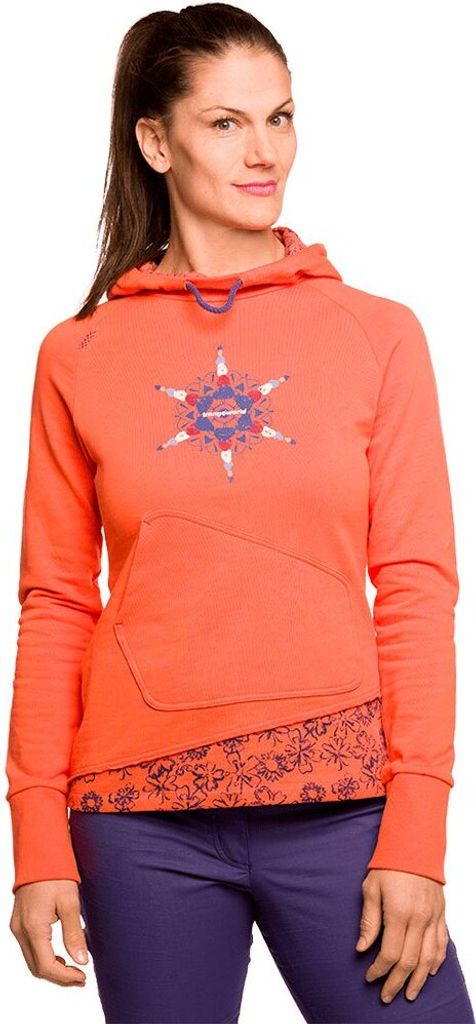 Trangoworld Bucegi Kapuzenpullover Orange L Frau Orange L