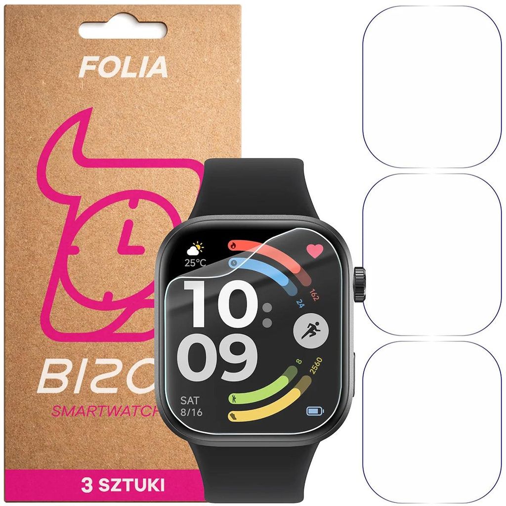 3x Schutzfolie für den Bildschirm für Xiaomi Redmi Watch 6, Produktbild 