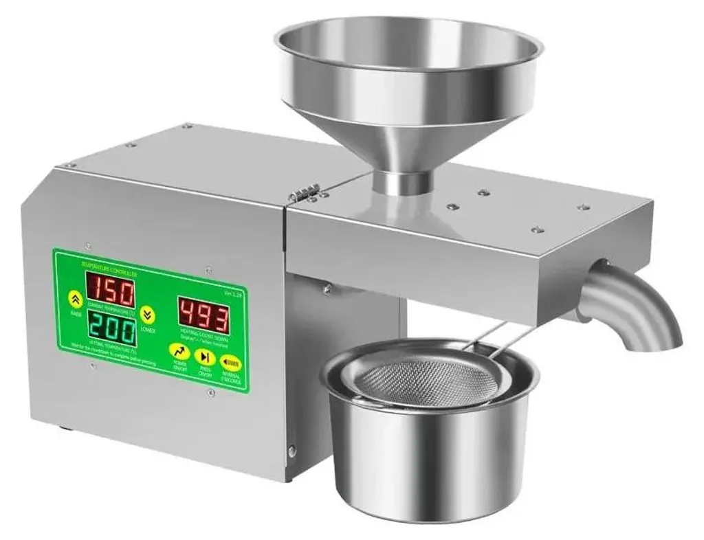 Presse à huile maison R3S pour huiles vierges bio et pressage à froid
