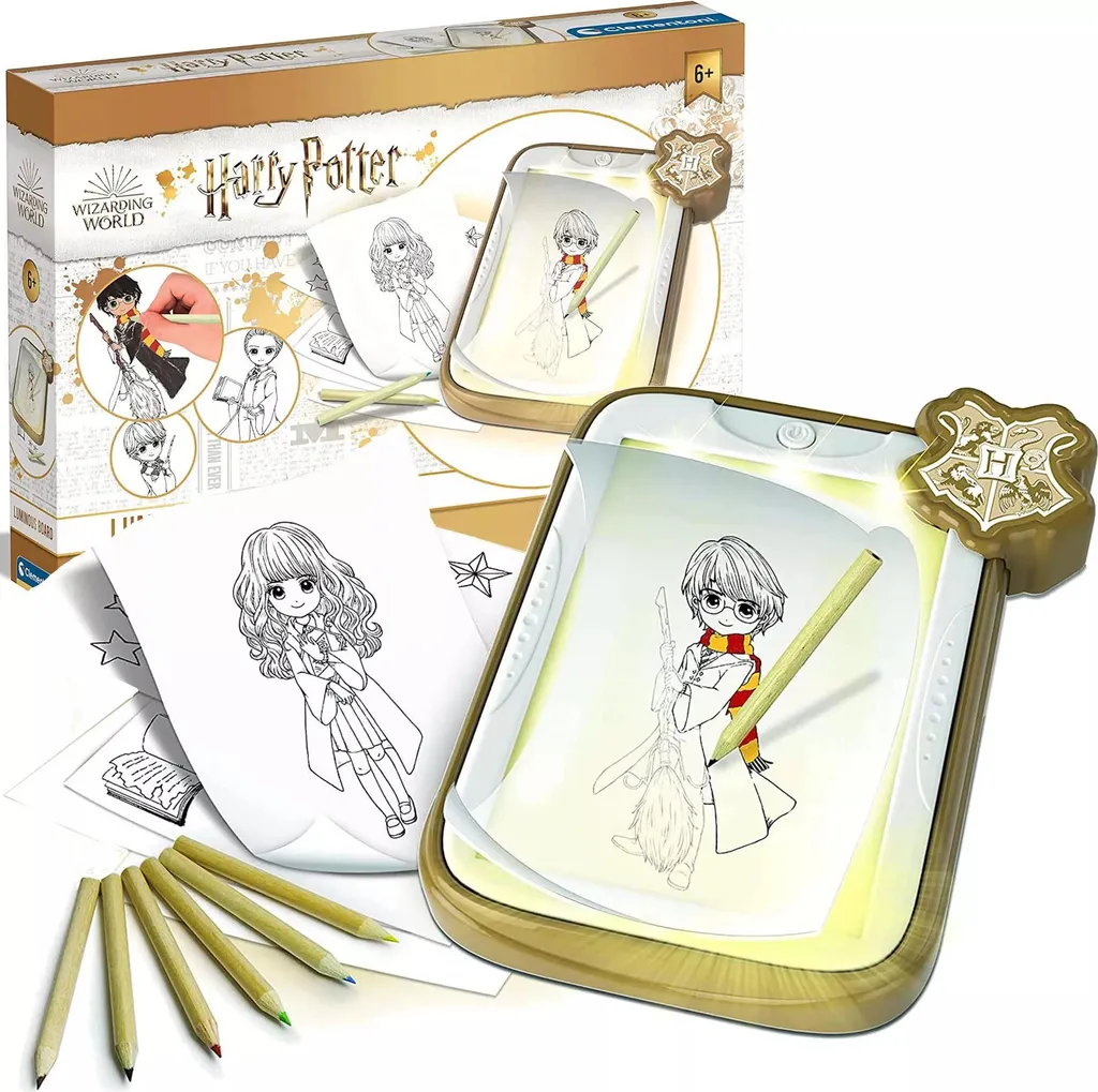 Tablette Lumineuse Harry Potter Clementoni pour Dessiner et Décalquer - 17