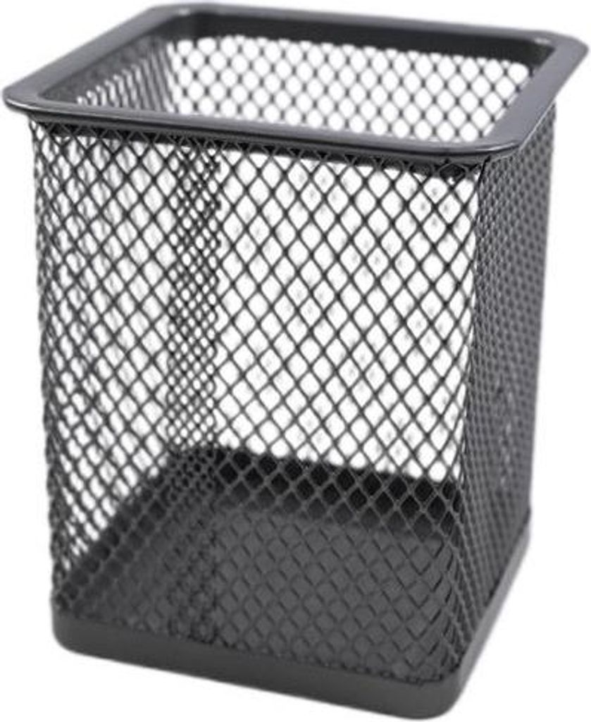 Metall Stifteköcher Schreibtisch Organizer - Stiftehalter für Büro & Schule - Robust & Bunt