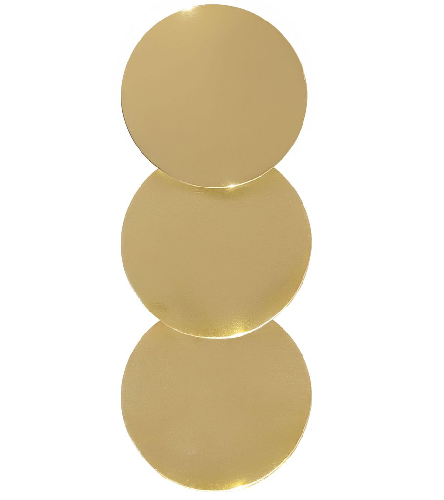 Ersatzplättchen Gold Räucherplättchen aus Messing – Produktbild 