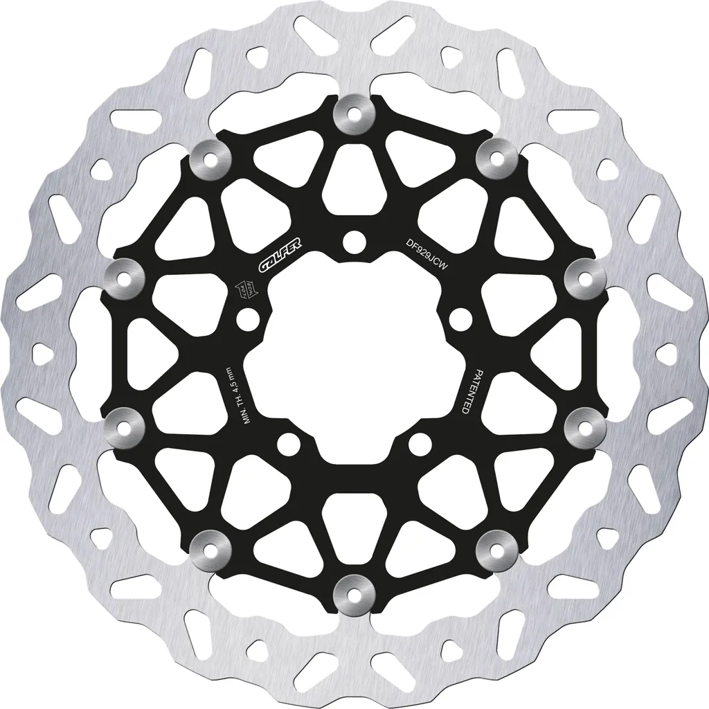 Disque de frein anti-vibration Galfer DF929JCW pour Triumph de 2018 à 2025