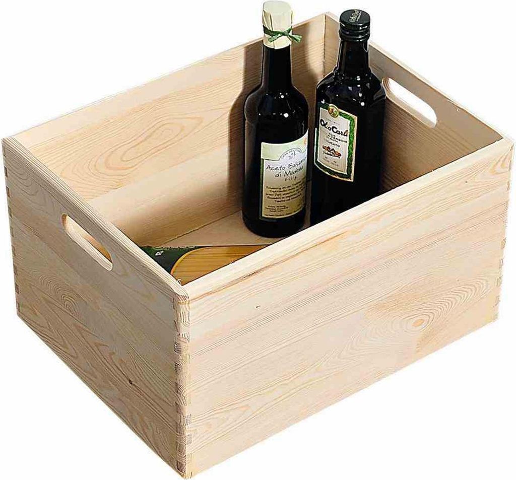 KESPER Caisse tout usage pin 40 x 30 x 23 cm Caisse en Image du produit 