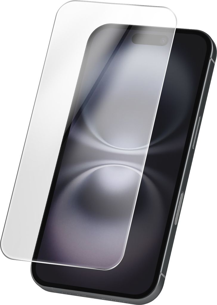 Mayaxess, Gehärtete Glas-Folie für Apple iPhone 16 9H Härtegrad Kratzfest, Transparent