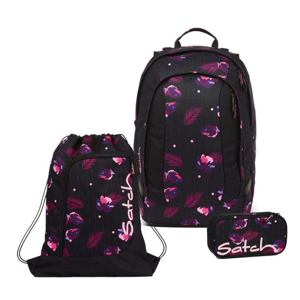 Satch Air Mystic Nights Schulrucksack Set 3tlg. Produktbild 