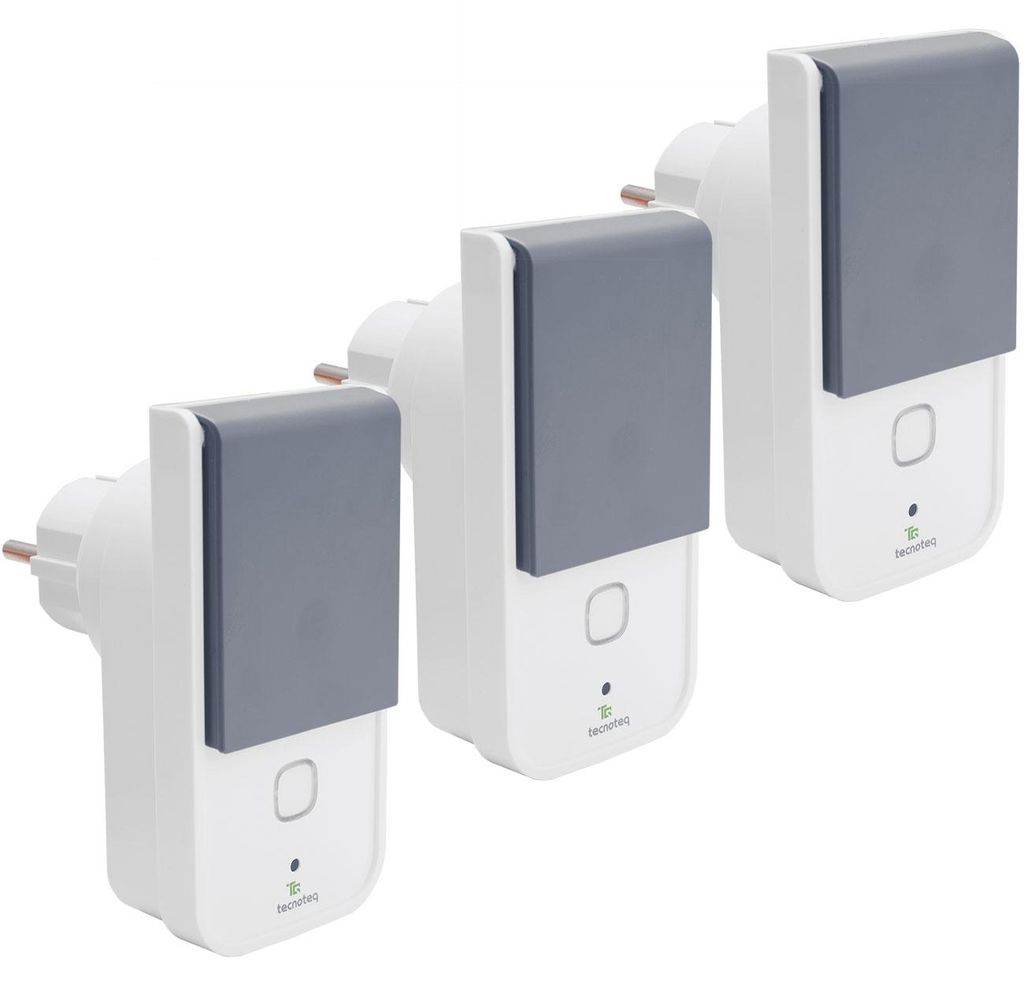 3er-Set Smarte WLAN Outdoor Steckdose IP44 - Wetterfeste Produktbild 