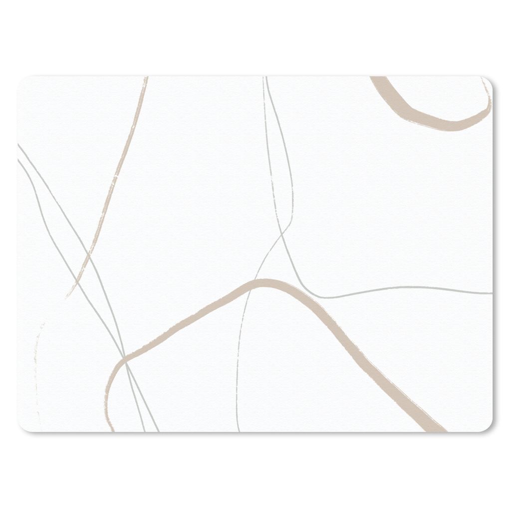 MuchoWow® Mauspad Mousepad Abstrakt - Minimalismus - Produktbild 