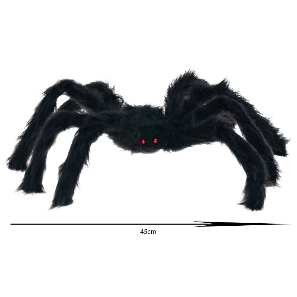 Riesiges Spinne Requisite Halloween 7ft Aufleuchtend Augen Dekor
