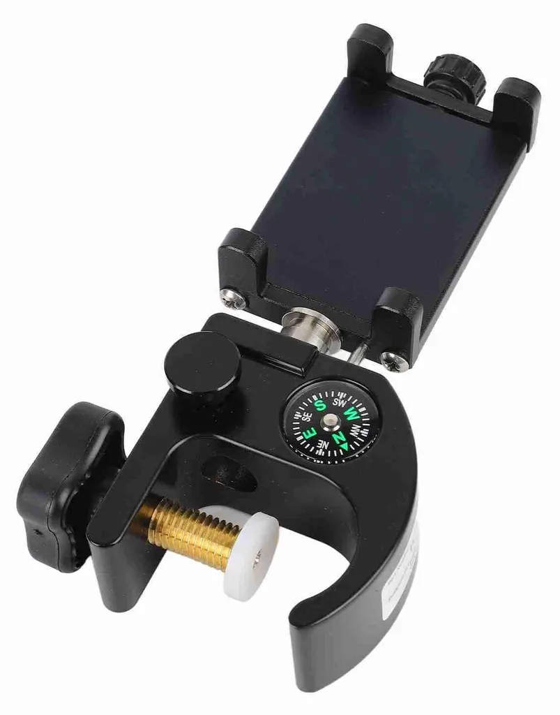 Support de mât GPS pour smartphone avec boussole de guidage intégrée