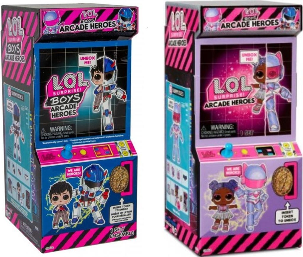 L.O.L. Surprise! Boys Arcade Heroes, Dětská panenka, Muži, Obrázek produktu 