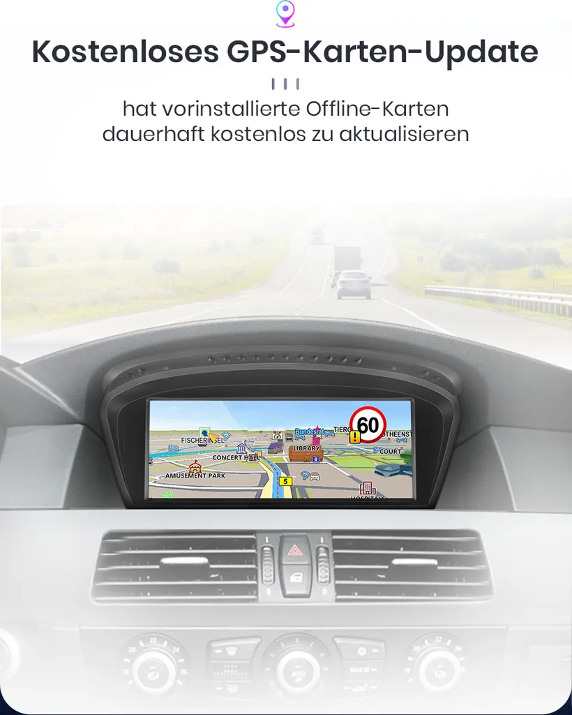 Autoradio Android Auto BMW Série 5 E90 E91 CCC avec Écran Tactile 8.8" - 16