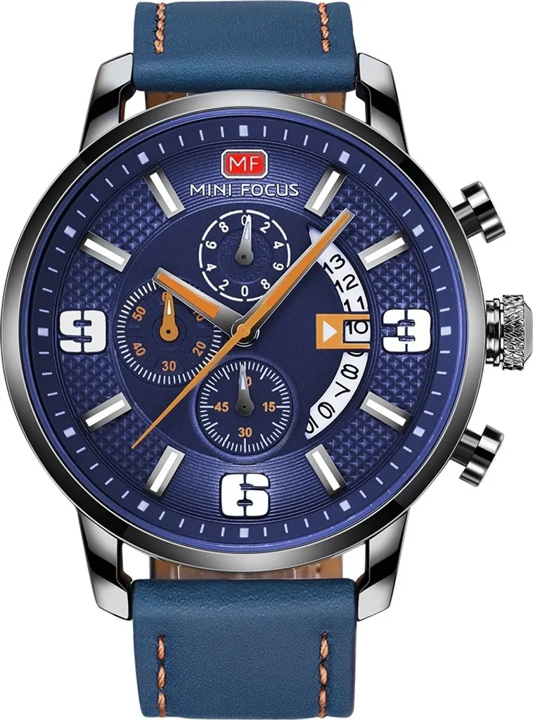 Montre Homme Lisible et Robuste Mini Focus Leon - Style sans Compromis