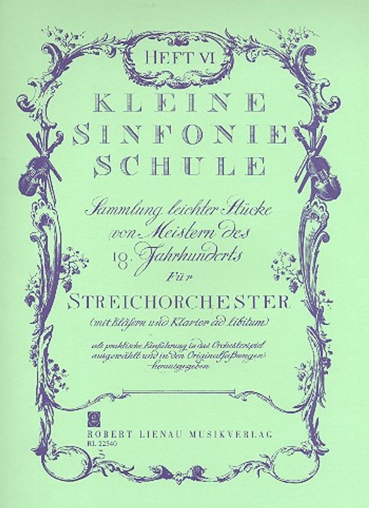 Kleine Sinfonieschule Band 4 für Orchester Partitur (= Klavier)