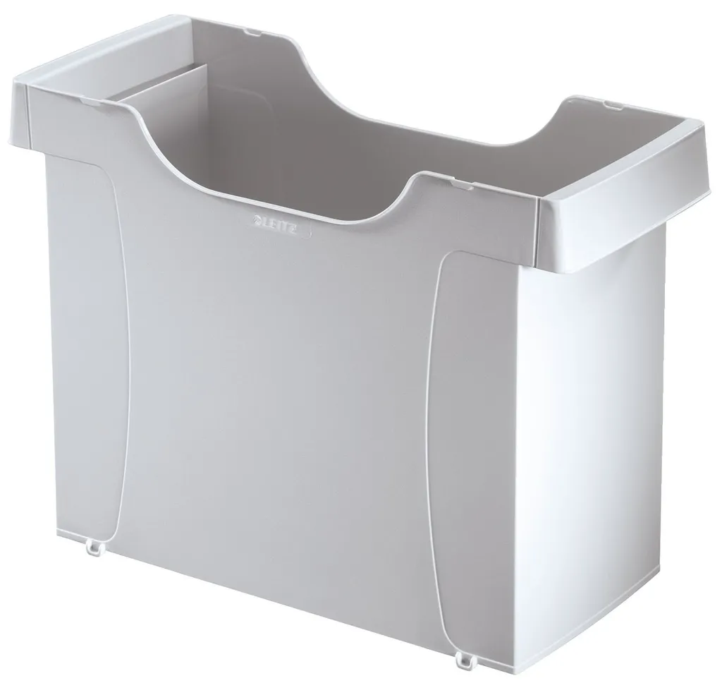 Boîte pour dossiers suspendus polystyrène gris - Leitz Uni Plus 1908