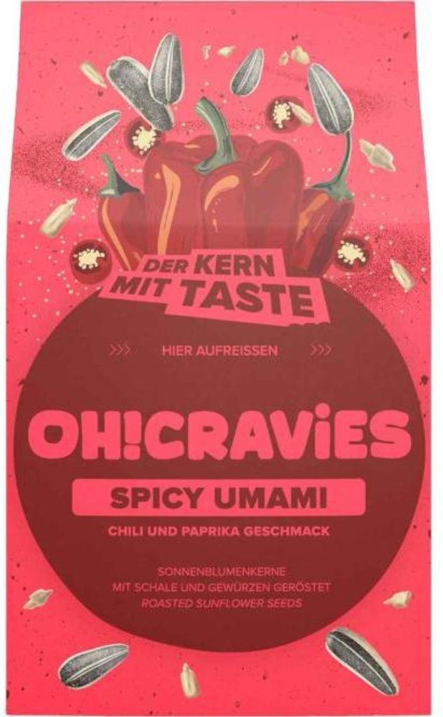 OH!CRAVIES Spicy Umami 60g Produktbild 