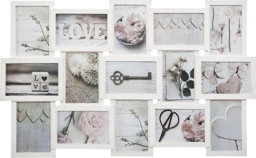 Cornice VINTAGE per 15 foto, 73 x 45 cm Immagine del prodotto 