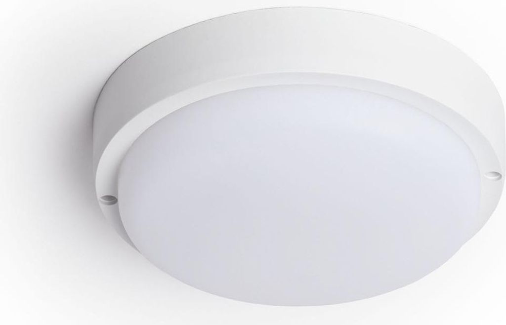 LED-Deckenleuchte 25W Rund für Aussen Ø175 mm IP65 Weiss 4000K Neutralweiß