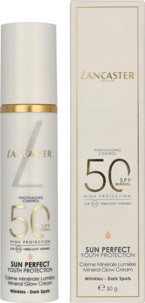 Lancaster Sun Perfect Mineral Glow Cream SPF50 50ml