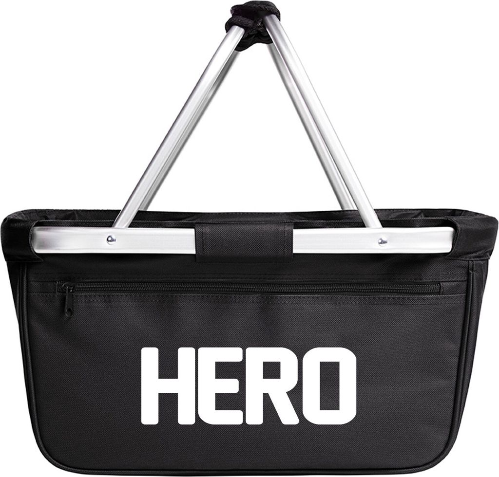 Huuraa Einkaufskorb Hero Held 20 Liter Black faltbarer Produktbild 