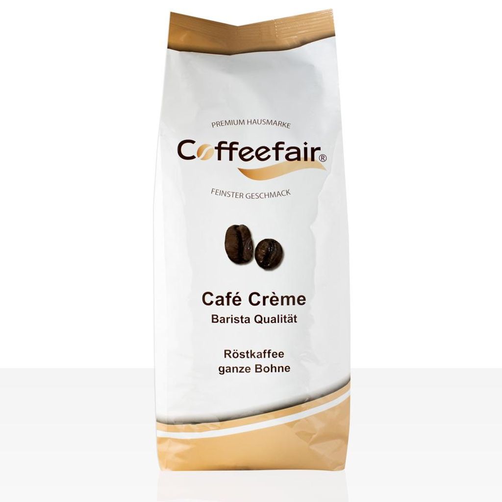 Coffeefair Cafe Creme 8 x 1kg Kaffeebohnen Barista Qualität Produktbild 
