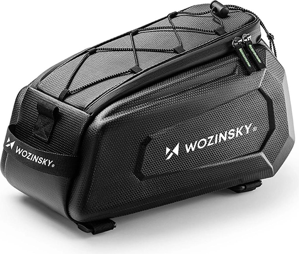 Wozinsky WSR-01B Fahrradtasche Gepäckträger 9 L wasserdicht Schwarz