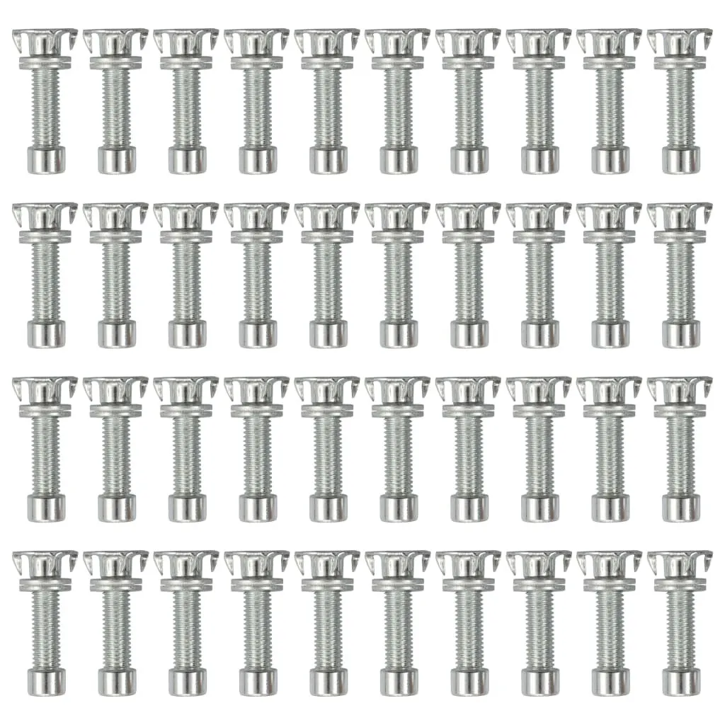vidaXL Pierres à grimper 20 pcs. Multicolore PE pour mur d'escalade - 8