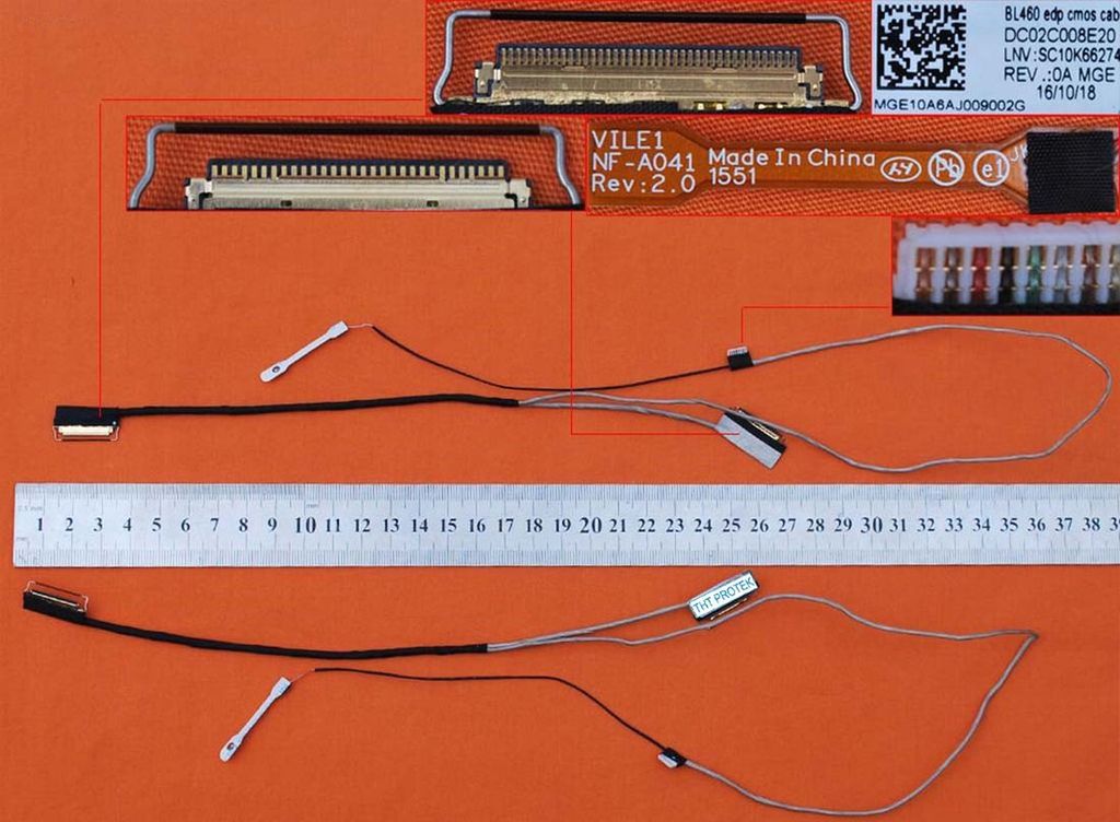 Displaykabel Bildschirm Screen cable kompatibel für LENOVO ThinkPad L460 (20FV-S014)