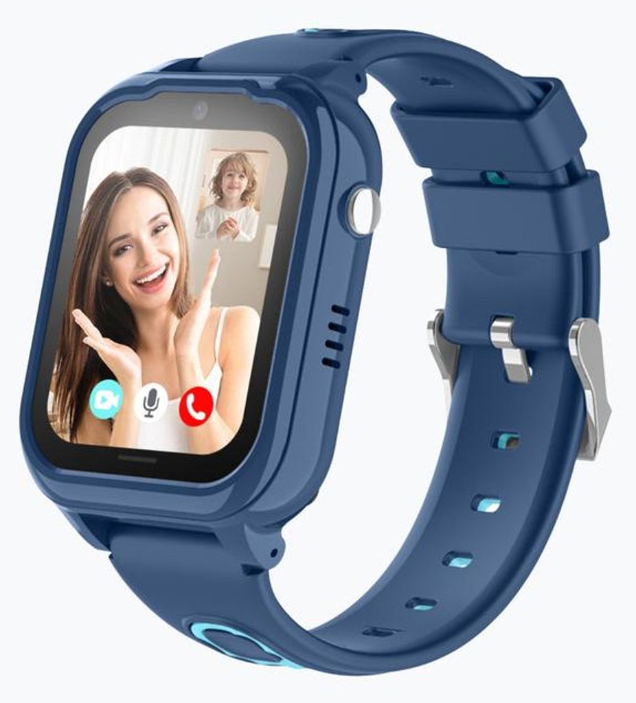 Protectly GPS Kinder Smartwatch 4G – SOS-Taste – WhatsApp & SMS – Videoanruf – HD-Kamera – GPS Uhr