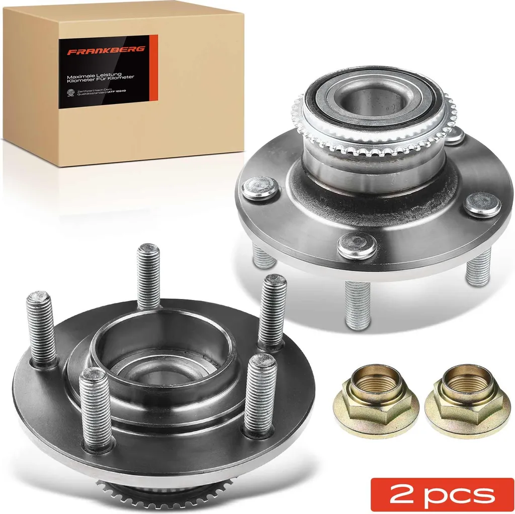 Pack de 2 moyeux arrière pour réparer Mitsubishi Lancer VII 2003-2013