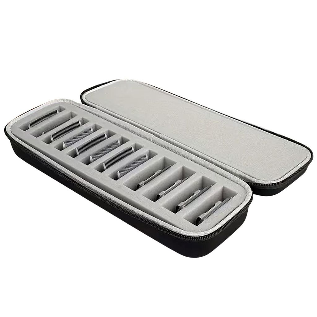 Haarschneider Aufbewahrungsetui,EVA stoß- & wasserfest, mit passgenauem Schaumfach für abnehmbare Klingen,Zubehör & Kabel,kompakt für Reisen & ...