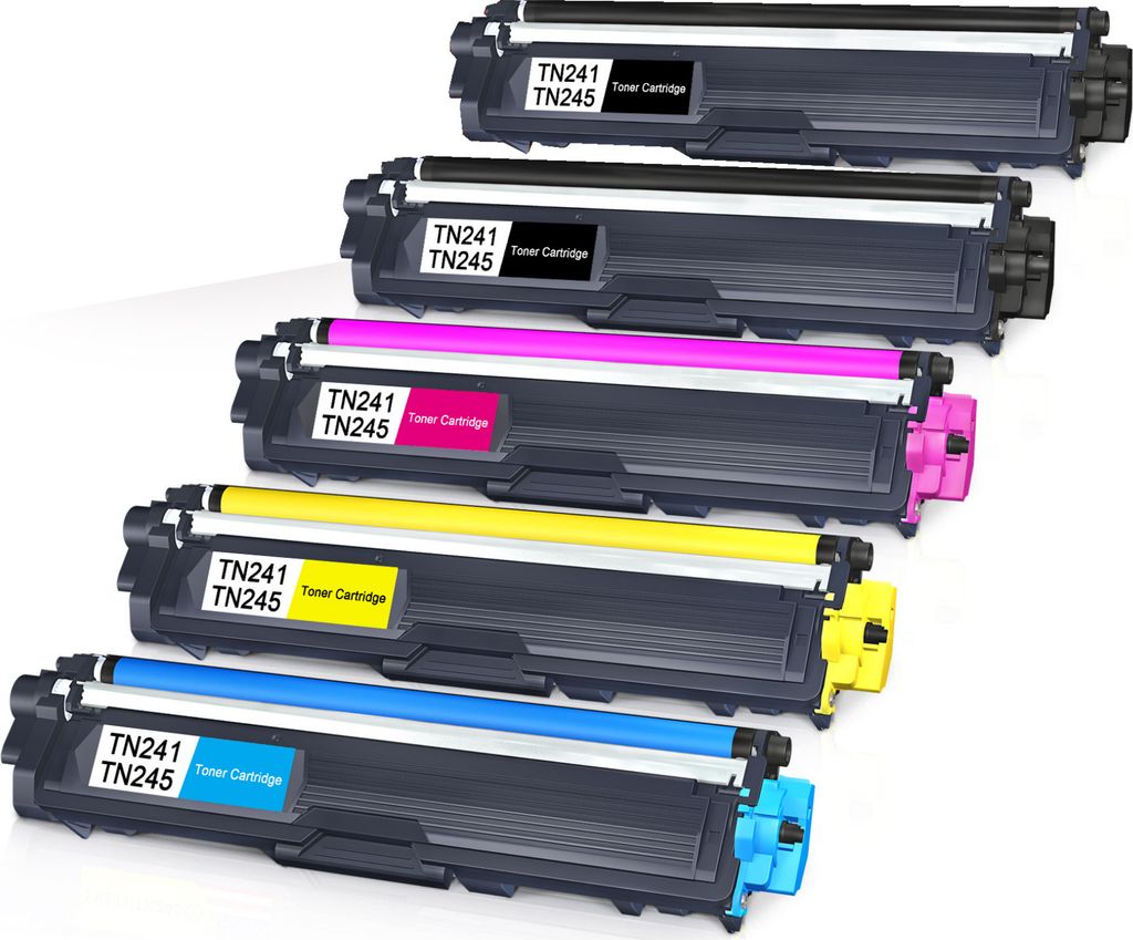 Kompatible Toner Ersatz für Brother TN241 TN245 für HL-3140CW MFC-9332CD 9140CDN 9142CDN DCP-9022CDW 9020CDW 9015CDW (4er-Pack)
