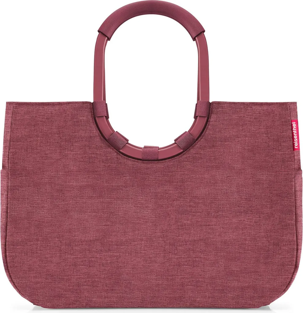 Reisenthel Loopshopper L Rossa a Pois - Borsa Spesa 25L in Alluminio