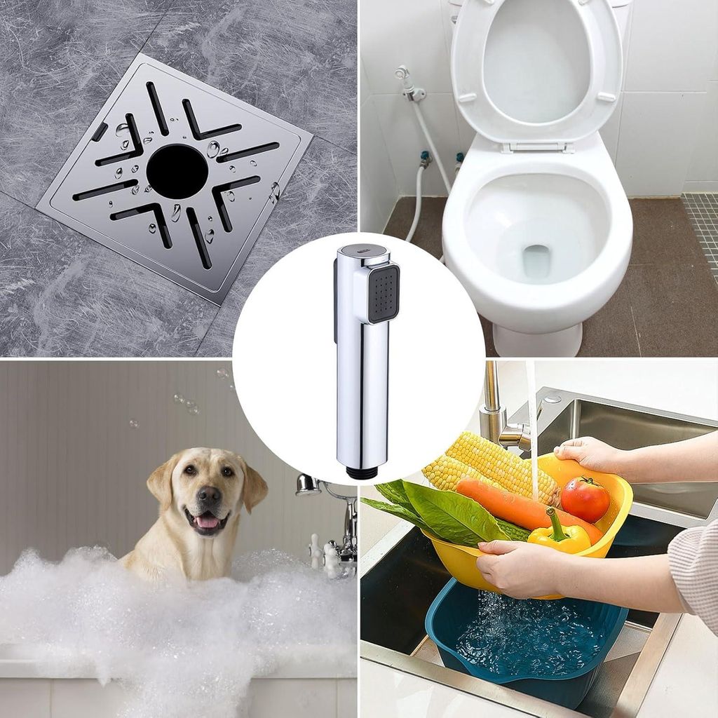 Bidet-Handdusche - doppelte Strahl - geeignet für Toilette