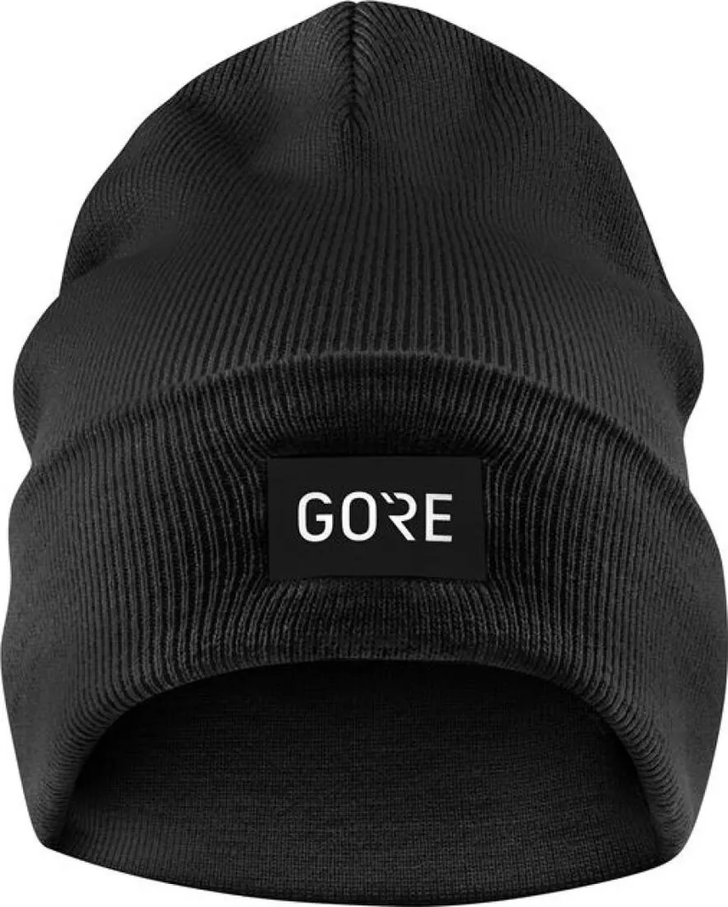GORE Wear ID Beanie - Bonnet de vélo Noir Taille Unique pour Cycliste