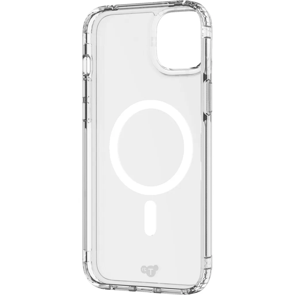 Tech21 EvoClear iPhone 15 Plus Coque MagSafe Anti-Choc et Anti-Jaune - 9