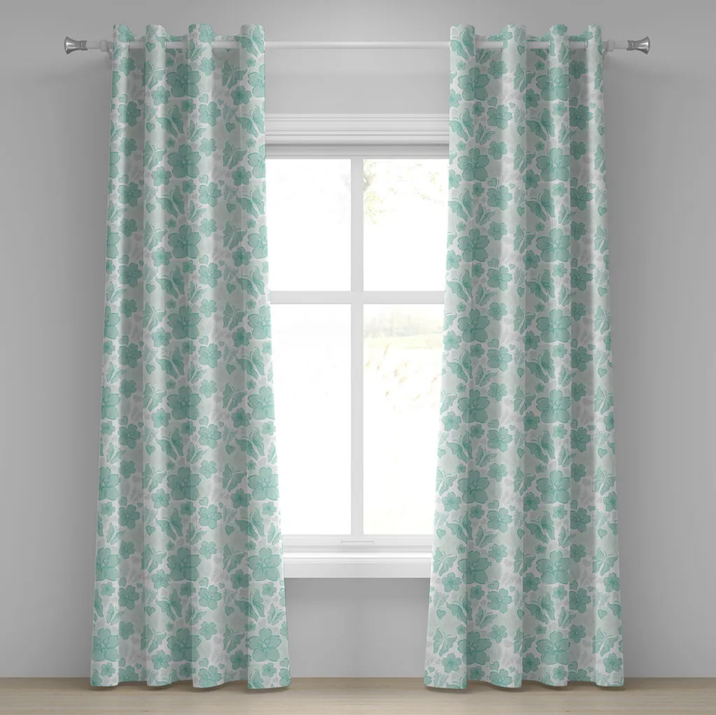 Tenda Turchese Seafoam ABAKUHAUS 280x225 cm per Arredo Romantico